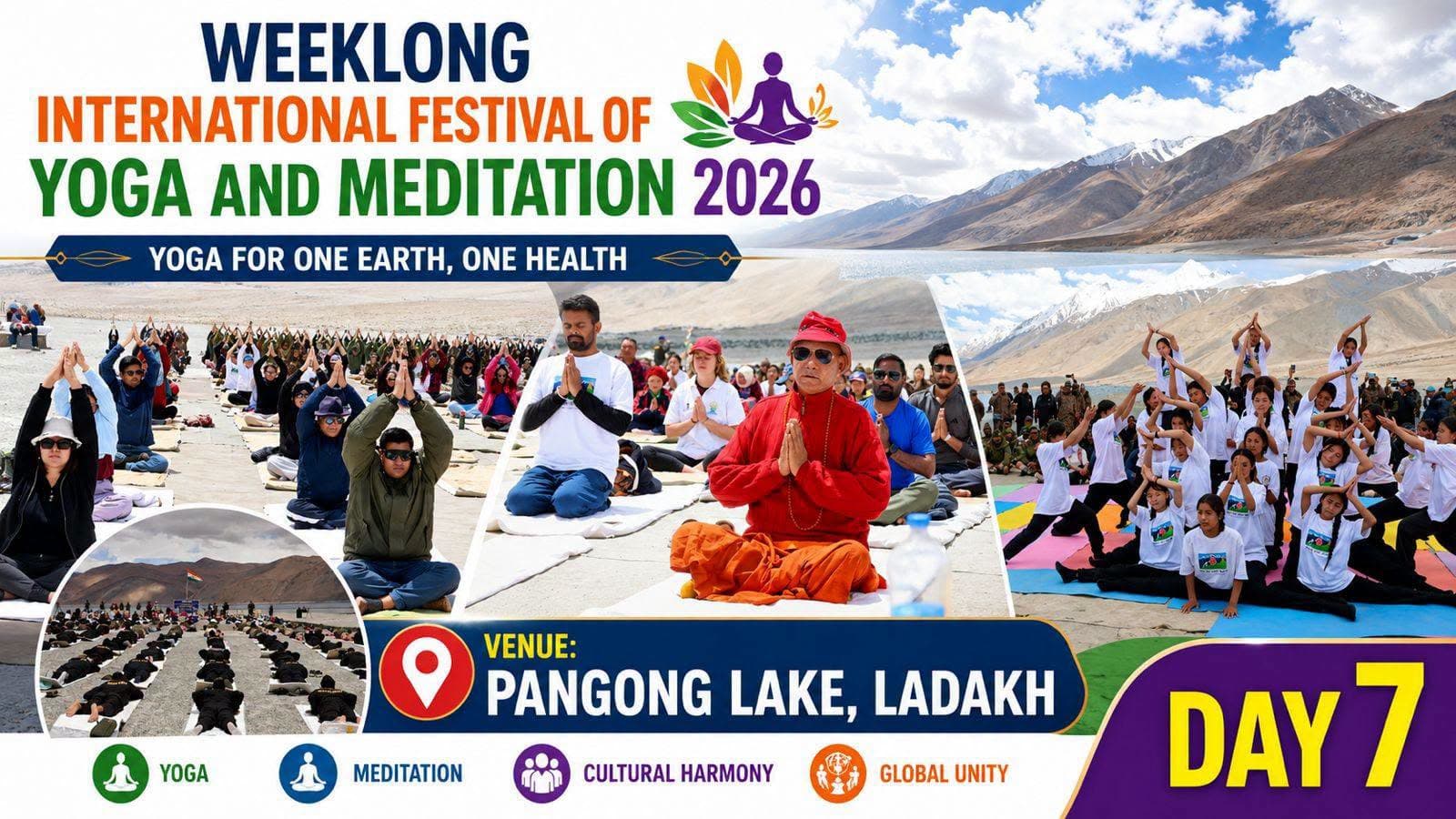 𝗬𝗼𝗴𝗮, 𝗠𝗲𝗱𝗶𝘁𝗮𝘁𝗶𝗼𝗻 𝗮𝗻𝗱 𝗖𝘂𝗹𝘁𝘂𝗿𝗮𝗹 𝗛𝗮𝗿𝗺𝗼𝗻𝘆 𝗖𝗲𝗹𝗲𝗯𝗿𝗮𝘁𝗲𝗱 𝗮𝘁 𝗣𝗮𝗻𝗴𝗼𝗻𝗴 𝗟𝗮𝗸𝗲 𝗮𝘀 𝗣𝗮𝗿𝘁 𝗼𝗳 𝗜𝗙𝗬𝗠 𝟮𝟬𝟮𝟲