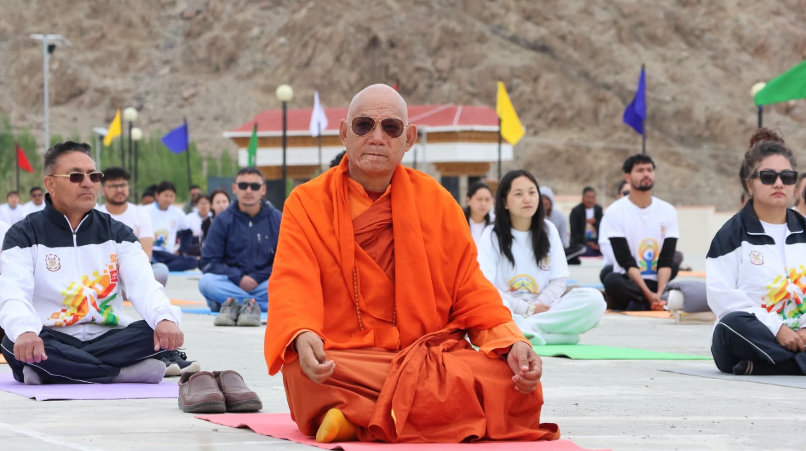 The Mahabodhi International Meditation Centre organized a week-long International Festival of Yoga and Meditation from 15–21 June 2026 in celebration of the 12th United Nations International Day of Yoga. The festival featured yoga sessions, meditation, seminars, cultural programs, and community outreach at various locations across Ladakh, bringing together participants from India and around the world.
